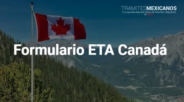 Formulario ETA Canadá